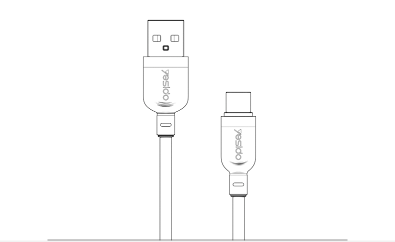 CA133C USB to Type-C 18W Fast Charging Data Cable Details