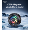 C226 Semiconductor Refrigeration Fast Cooling With LED Status Display Magnetic Mobile Phone Cooler