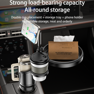 C274 720 Rotating Phone Mount 4 in 1 Multifunctional Car Cup Phone Holder