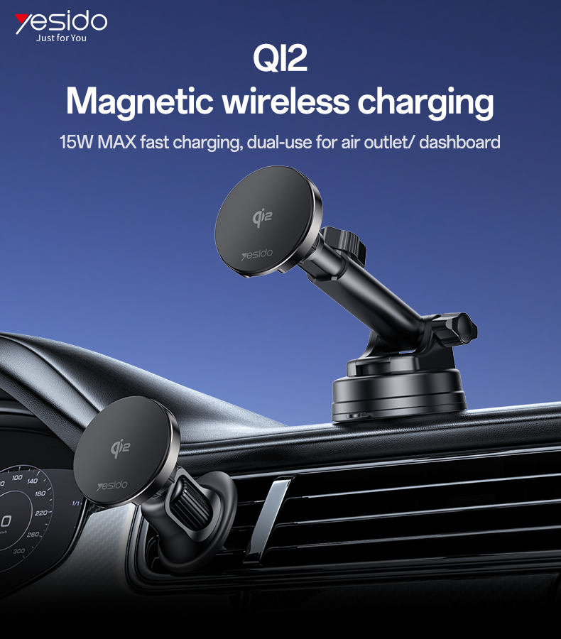DS30 15W Wireless Fast Charging Magnetic Phone Holder