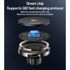 DS30 360 Rotating QI2 15W Wireless Fast Charging Phone Holder Air Outlet/Dashboard Car Phone Mount