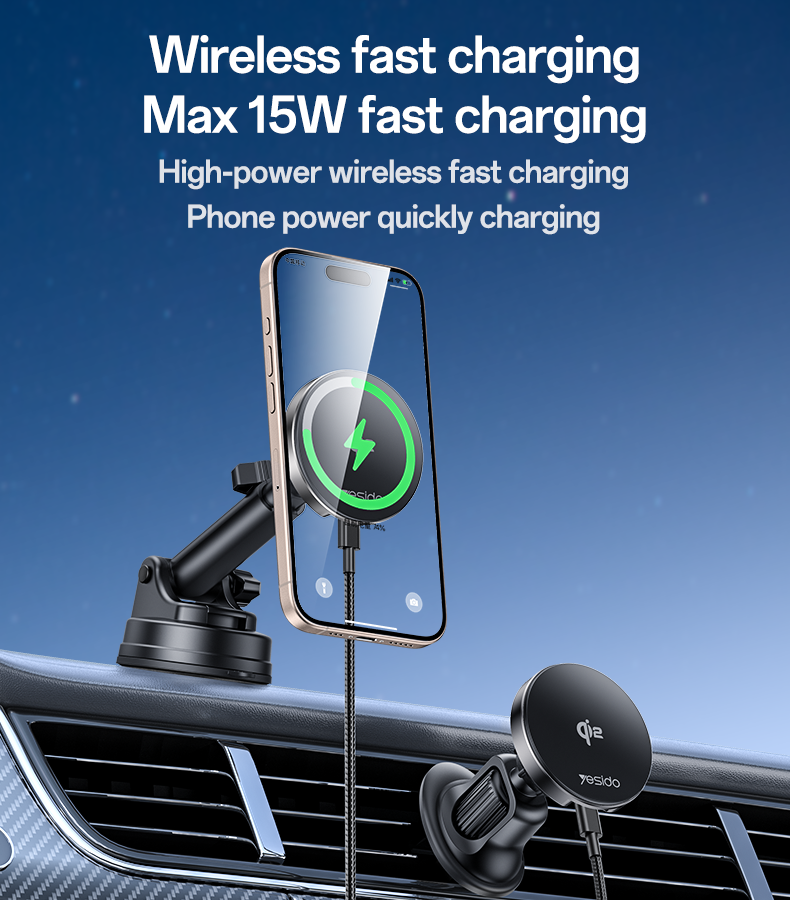 DS30 15W Wireless Fast Charging Magnetic Phone Holder details