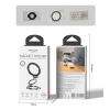 C229 Y60 Three-axis Rotation Zinc Alloy Ulti-anale Support Double-Sided Magnetic Ring Phone Holder