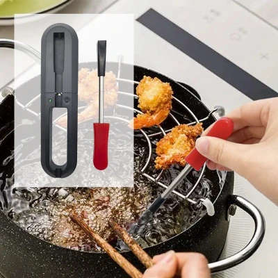 Termómetro de sonda de cocina de 6 mm de diámetro | Termómetro para cocinar alimentos | Herramienta de cocina versátil para cocina.