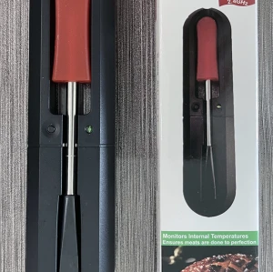 Termómetro de sonda de cocina de 6 mm de diámetro | Termómetro para cocinar alimentos | Herramienta de cocina versátil para cocina.