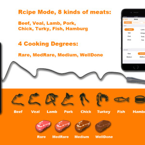 Custom Food Temperature Probes: Advanced Dual Cable Sensors for Accurate Cooking