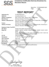 FCC testing and certification report of wireless products in the United States