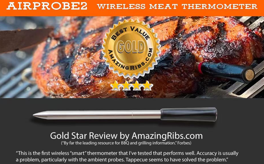 The Bluetooth Meat thermometer earned a prestigious gold award on Amazon