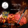 Guía del usuario para usar un termómetro para carnes en una máquina para hacer carnes
