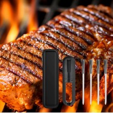 Multi-probe Wireless Thermometer for Monitoring Different Foods Simultaneously