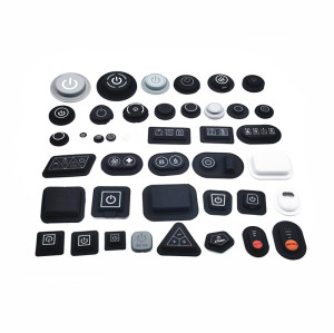 Manufacturer FromRubber Backlit Silicone Keypad Button For Heated Clothing