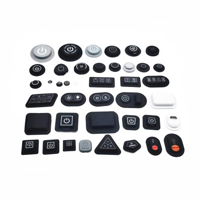 Manufacturer FromRubber Backlit Silicone Keypad Button For Heated Clothing