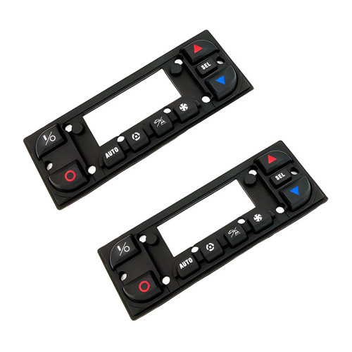 FromRubber Custom Rubber Silicone Keyboard For Vehicle Air Conditioner