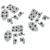 FromRubber 5 Million Presses Silicone Conductive Button Pad For PSP Game Console