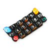 FromRubber Design Waterproof Plastic Rubber Keypad For Scanning Machine