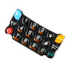 FromRubber Design Waterproof Plastic Rubber Keypad For Scanning Machine