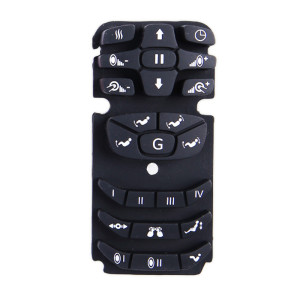 FromRubber Conductive Silicone Keypad Solution for Electric Massage Chair