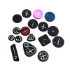 FromRubber Manufacture Exquisite 3D Pattern Silicone Label for Clothes/Cap/Shoes
