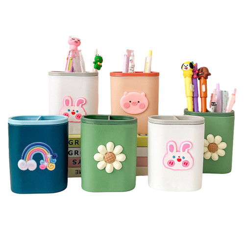 FromRubber Provide Free Consultation for Cartoon 3D Silicone Pen/Pencil Storage