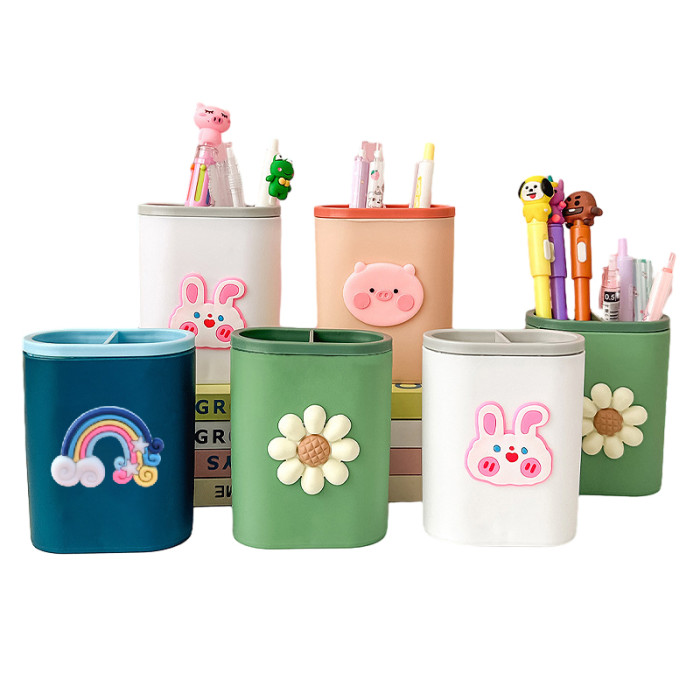 FromRubber Provide Free Consultation for Cartoon 3D Silicone Pen/Pencil Storage