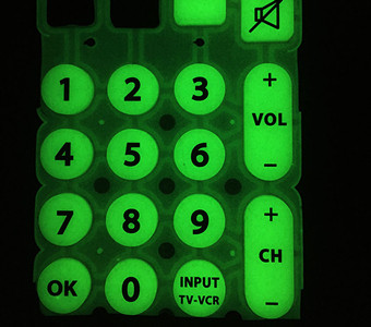 Backlit keypad