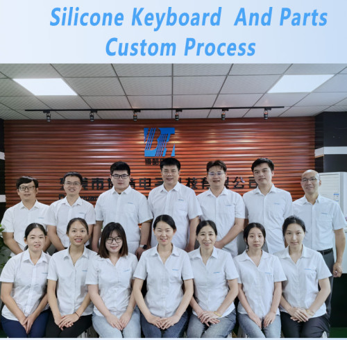 silicone/rubber keyboard and parts custom process!!