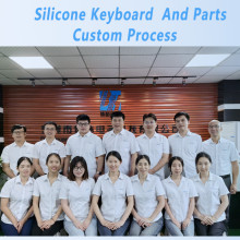 silicone/rubber keyboard and parts custom process!!