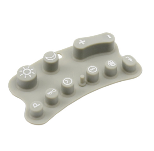 Actual Force and stroke for silicone rubber Keypad
