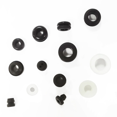Small Rubber Grommets and Plugs for Detector | Custom Replaceable Silicone Seals