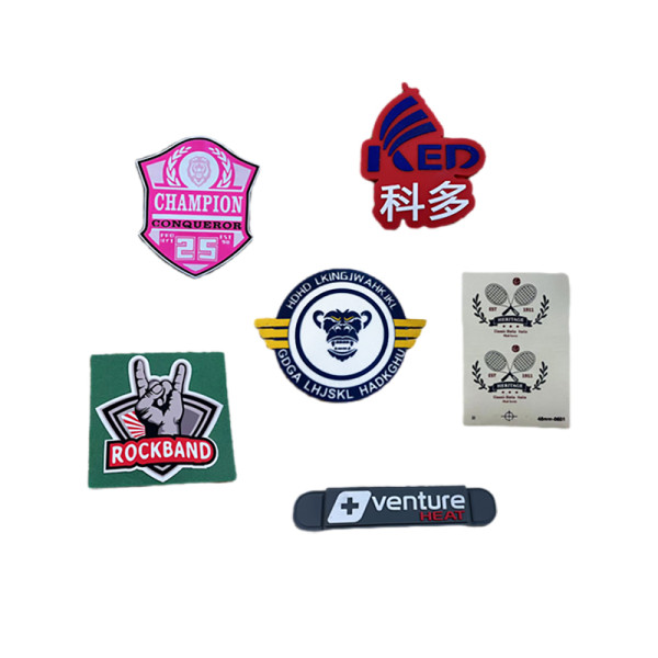 Manufacture Exquisite Silicone Patchs and Garment labels