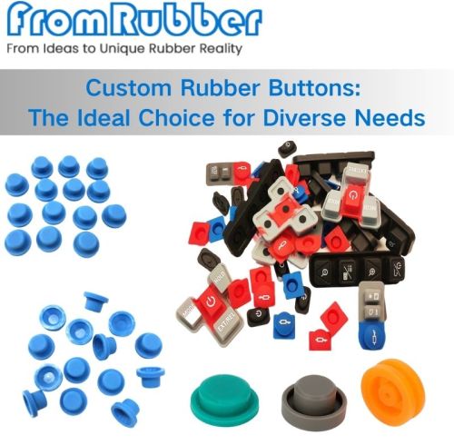 Custom Rubber Buttons: The Ideal Choice for Diverse Needs