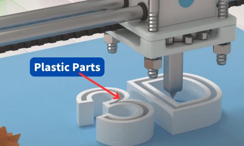 Repid proofing of plastic parts