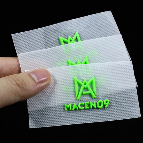 Custom Heat Transfer Rubber Patches For Clothing