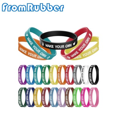 Custom Rubber Bracelets | Waterproof & Durable | Bulk Order Specialists (5k+ Projects)