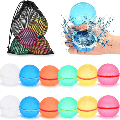 Custom Silicone Water Balls In Stock | Magnetic, Soft, Safe, Reusable For Summer