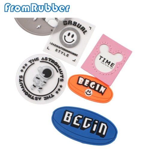 Personalized Heat Transfer Silicone Labels Beautiful And Durable For Clothes, Hats, Bags, Etc.