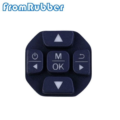 Detector Silicone Keypad Conductive Screen Printing Silicone Button