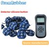 Detector Silicone Keypad Conductive Screen Printing Silicone Button