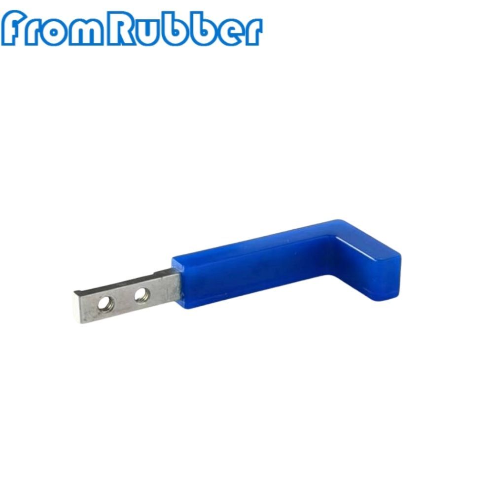Silicone overmolding handle
