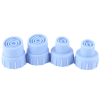 Custom Multiple Sizes Silicone Bubble Head Pore Cleansing Nozzle Silicone Tips