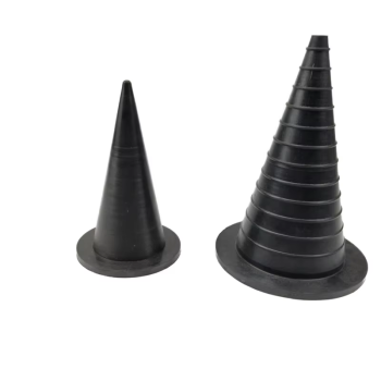 Dust-proof EPDM Rubber Conical Thread Protective Cap Tower Type Sealing