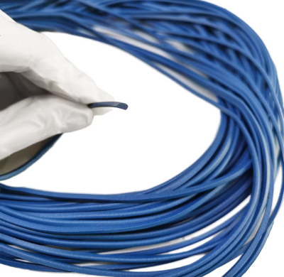 Conductive Aluminum-plated Silver Silicone Rubber EMF EMI Shielding Strips