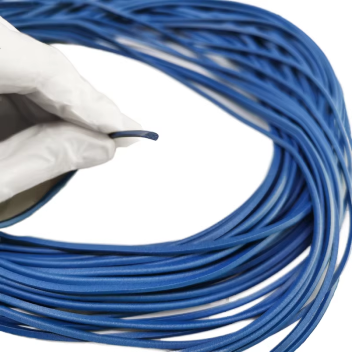 Conductive Aluminum-plated Silver Silicone Rubber EMF EMI Shielding Strips