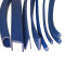 Conductive Aluminum-plated Silver Silicone Rubber EMF EMI Shielding Strips