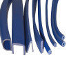 Conductive Aluminum-plated Silver Silicone Rubber EMF EMI Shielding Strips