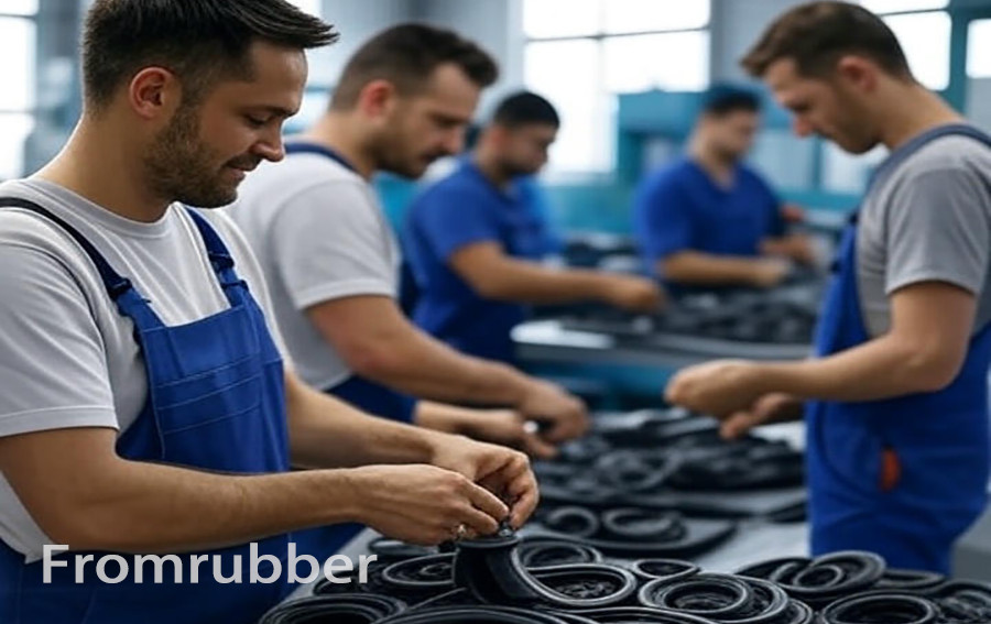 Rubber parts enhancing vehicle performance
