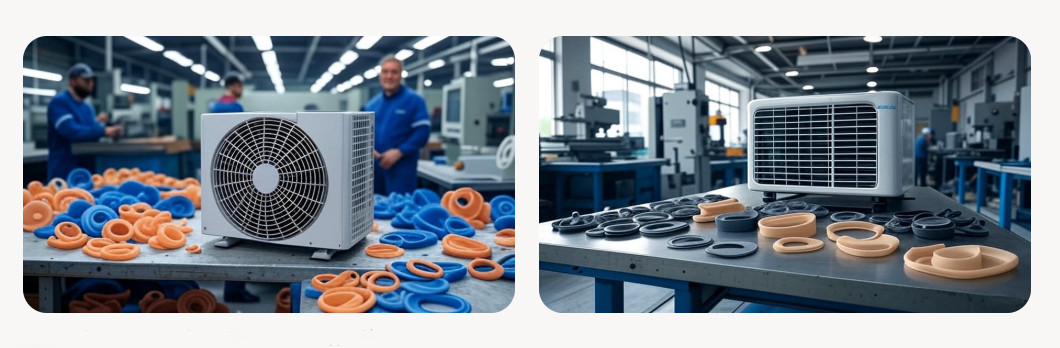 Soft Joint Rubber Parts for Air Conditioner