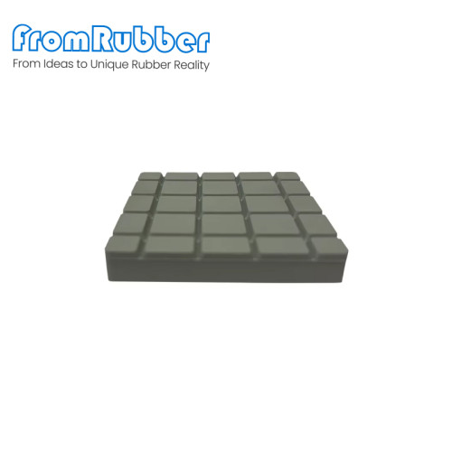 Washing Machine Square Thickened Non Slip Silicone Rubber Parts Mat