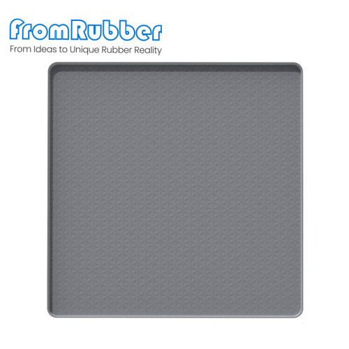 Washing Machine Square Thickened Non Slip Silicone Rubber Parts Mat
