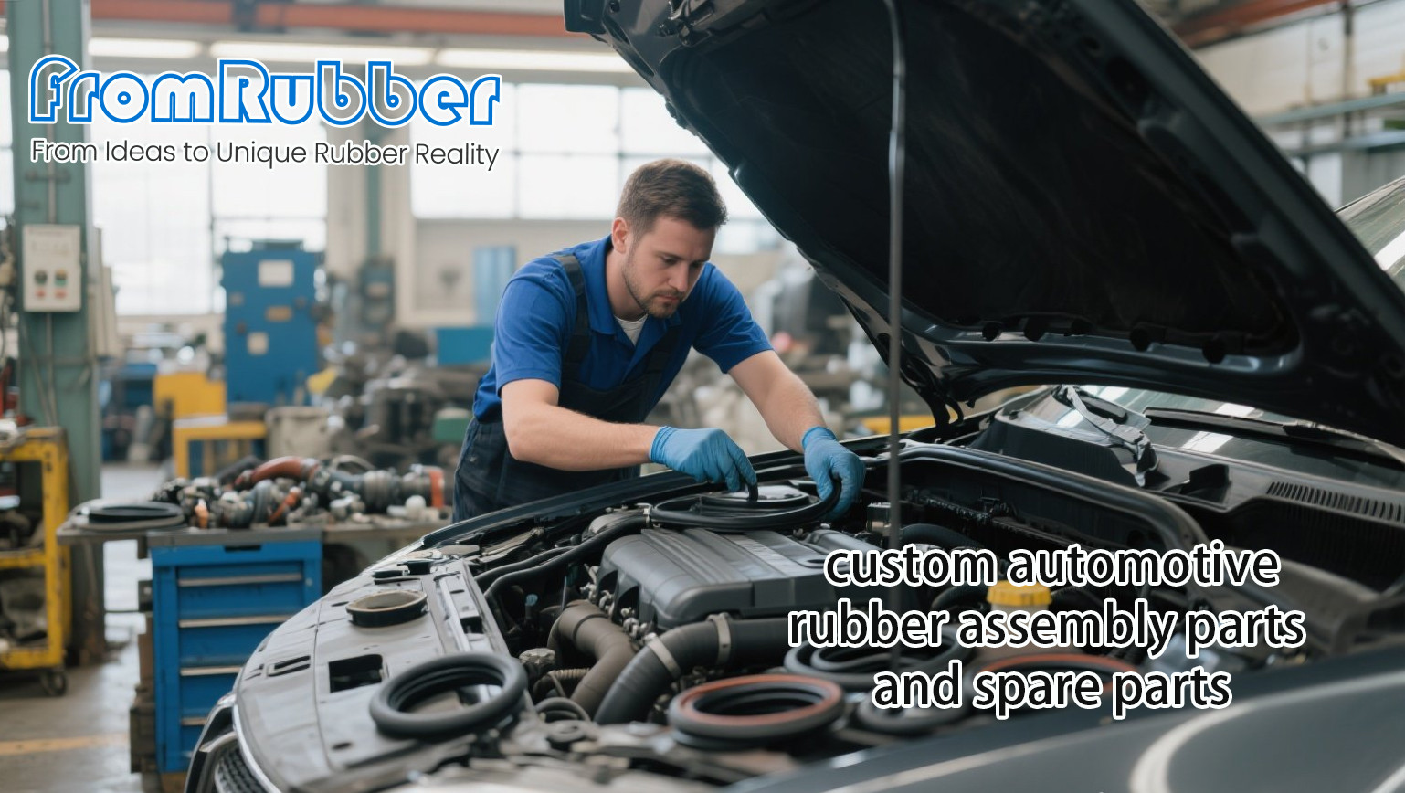 RBI rubber parts for automotive repair